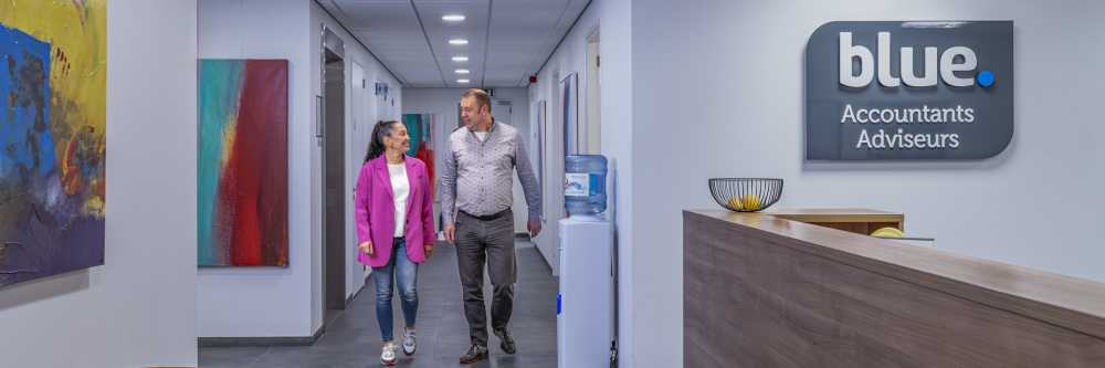 Kantoor van Blue Accountants in Boxmeer